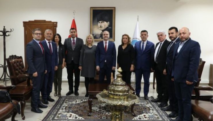 Niğde Kent Konseyi’nden Rektör Uslu’ya Ziyaret