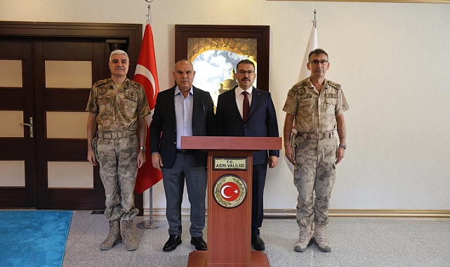 Iğdır Valisi Turan’dan Ağrı Ziyareti