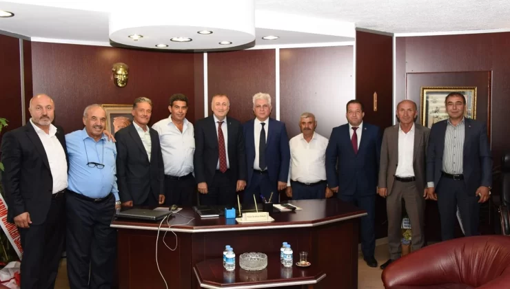 Başkan Yeşil, TESK genel merkezini ziyaret etti