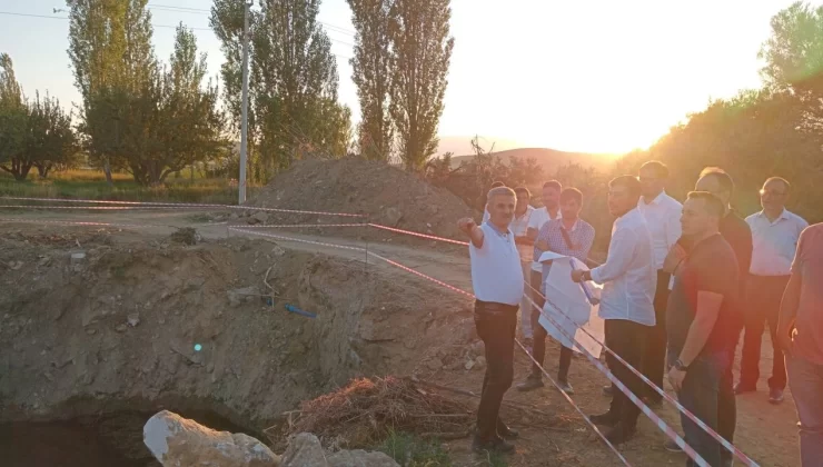 DSİ Niğde’de yapımı devam eden tesisleri inceledi