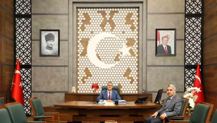 Yeni İl Emniyet Müdürü Delen’den Vali Çelik’e ziyaret